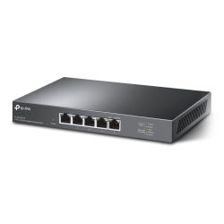 TP-LINK (TL-SG105-M2) 5-Port Unmanaged 2.5G Multi-Gigabit Desktop Switch, 5x 100/1G/2.5G, Fanless, Steel Case TP-LINK (TL-SG105-M2) 5-Port Unmanaged 2.5G Multi-Gigabit Desktop Switch, 5x 100/1G/2.5G, Fanless, Steel Case